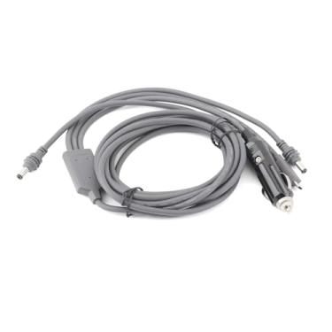 Imagem de Cabo de extensão de 8,5 m, saída CC e acendedor de cigarro, entradas CC tipo C, cabo de alimentação 3 em 1, adequado para Starlink Mini