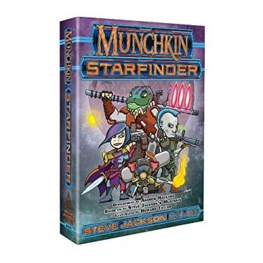 Imagem de Steve Jackson Games Munchkin Starfinder Card Game (Base Game) | Card Game for Adults, Kids, and Family | Fantasy Adventure Roleplaying Game | Ages 10+ | 3-6 Players | Average Play Time 120 Min | from