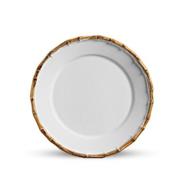 Imagem de Jogo 8 Pratos Sobremesa De Bambu Flat Borda Grossa Scalla