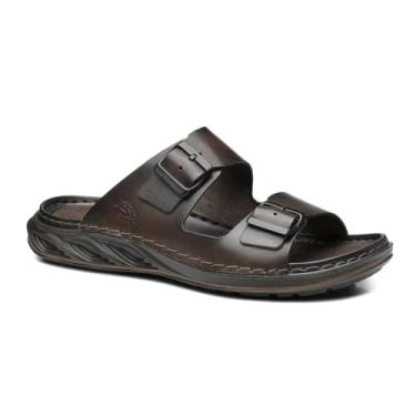 Imagem de Chinelo Pegada Masculino Couro 134106