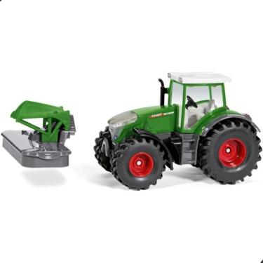 Imagem de Miniatura Trator Fendt 942 Vario Cortador Frontal Siku 1/50