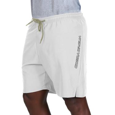Imagem de Cobra D'água, Short Esportivo, Definição, Flex, Branco, M