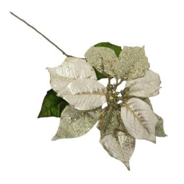 Imagem de Flor Artificial Natal 25cm - Carmella Presentes