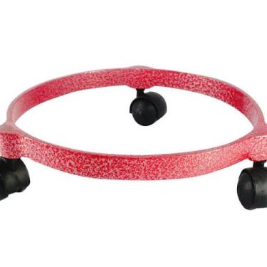 Imagem de Suporte Giratório Botijão de Gás Alumínio Fundido Craqueado - DIVIFORT