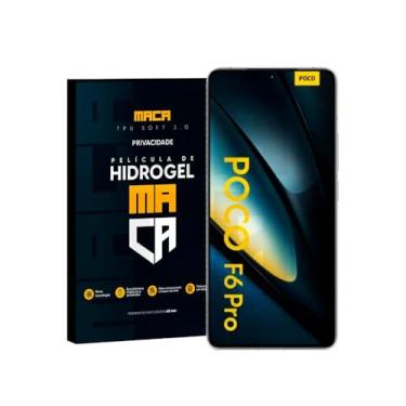 Imagem de Película de Hidrogel Mi Poco F6 Pro Fosca Privacidade Frente