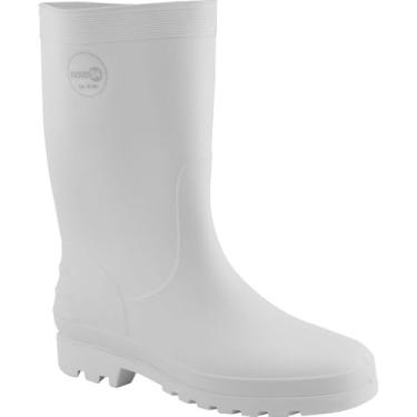 Imagem de Nove 54 Bota Galocha em PVC, Cano Médio, Sem Forro, Tamanho 35/36, Cor Branca