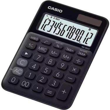 Imagem de Calculadora De Mesa Casio Ms20uc 12 Dígitos Preta