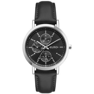 Imagem de Relógio Euro Feminino Multiglow Prata - Eu6p27ae/3p