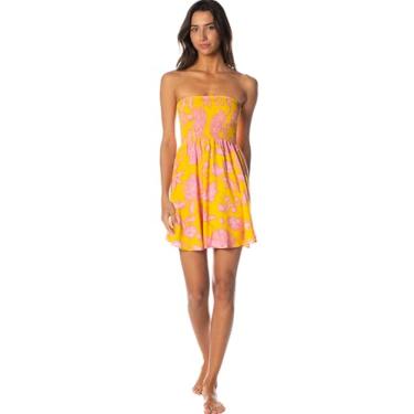 Imagem de Maaji Vestido curto feminino, Amarelo aberto, G