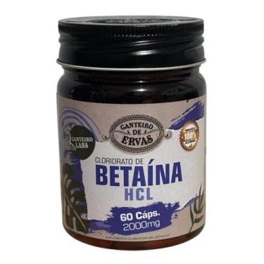 Imagem de Cloridrato de Betaína  60 Cápsulas  Canteiro de Ervas