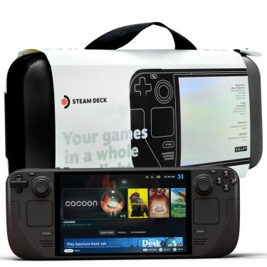 Imagem de Valve Steam Deck 512GB SSD Console Portátil Tela 7" 60Hz LCD 16GB RAM LPDDR5