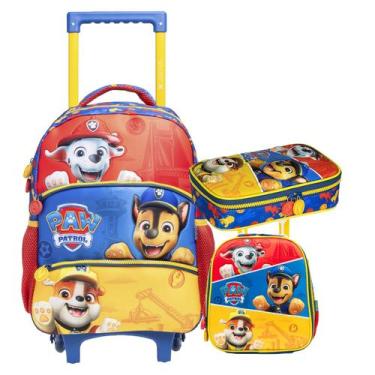 Imagem de Kit Mochila Infantil Menino Patrulha Canina SE Escolar - Xeryus