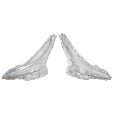 Imagem de Compatível com toyota prius 2020 2021 2022 frente auto farol tampas capa de vidro da lâmpada escudo farol lente caso abajur transparente(1pair)