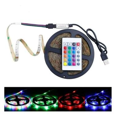 Imagem de Fita Led 5M Ultra Rgb 3528 + Fonte + Controle