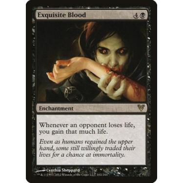Imagem de Carta colecionável Magic The Gathering Exquisite Blood Avacyn