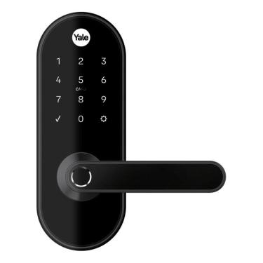 Imagem de Fechadura Digital Embutir Biometria Cartao Senha - Yale