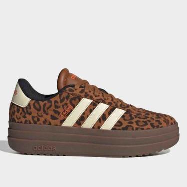 Imagem de Tênis Adidas Vl Court Bold Feminino, Marrom, 36