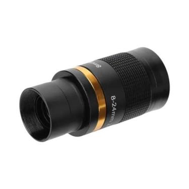 Imagem de Ocular Com Zoom Contínuo De 8-24mm Para Telescópios, Lente De Vidro Óp