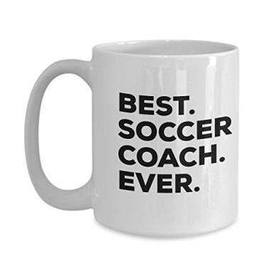 Imagem de Caneca de treinador de futebol – Melhor copo de café de treinador de futebol