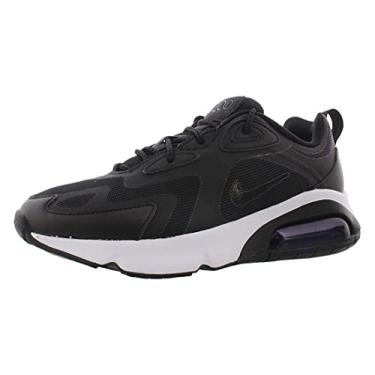Imagem de Nike Women's Air Max 200 Running Sneakers (Black/Black-White, Numeric_6_Point_5)