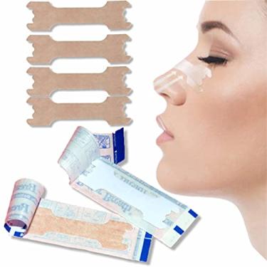 Imagem de 50 Unidades Tiras Nasais Dilatador Nasal Anti Ronco Melhor Respiração e Fluxo de Ar (Grande)