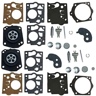 Imagem de FJSaDobo Kit de reparo de reconstrução K10-SDC para Homelite Echo McCulloch Mac Promac 700 8200 PM 10 10-10 carburadores