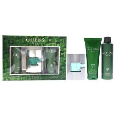 Imagem de Kit Guess Man Edt 75 Ml + Spray 170 Ml + Gel 200 Ml