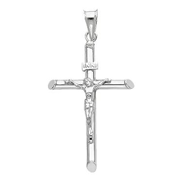 Imagem de Pingente religioso crucifixo 14K, Phoebe dourado, não conhecido