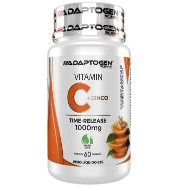 Imagem de Vitamina C + Zinco (60 Caps) - Adaptogen-Unissex