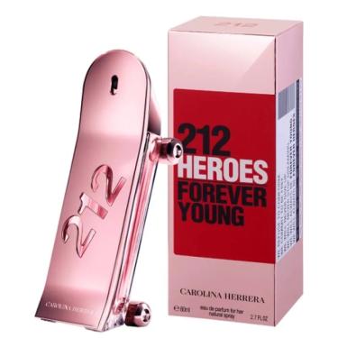 Imagem de 212 Heroes For Her Carolina Herrera Eau De Parfum - Perfume Feminino 80Ml