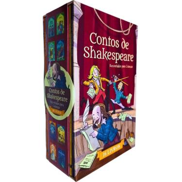Imagem de Box com 16 Livros Contos de Shakespeare Recontados para Crianças William Shakespeare