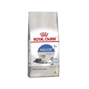 Imagem de Royal Canin Indoor 7+ Ração para Gatos Adultos - 400g
