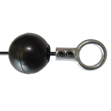 Imagem de Bola de Borracha Para Cabo de Aço Bolinha Para Terminal Cross Over Equ
