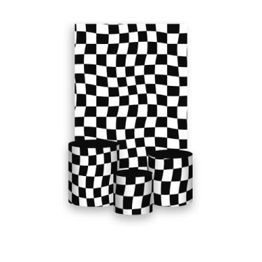 Imagem de Painel De Festa Vertical 1,50 x 2,20 + Trio De Capas Cilindro - Estamp