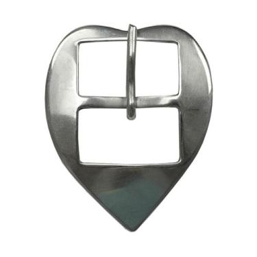 Imagem de Fivela Coração Inox SV0031 - Selaria Vertentes, 16mm