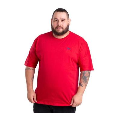 Imagem de Camiseta Básica Gola Redonda Plus Size Conforto Todo Dia Compre Agora 
