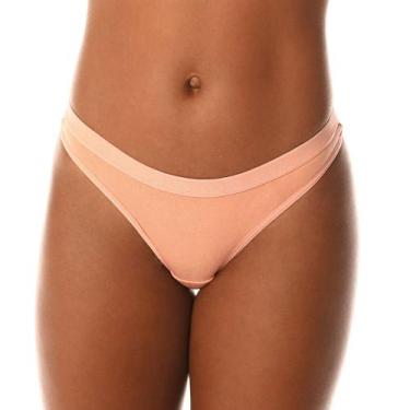 Imagem de Calcinha Básica DeMillus 53431 Algodão, Salmão, G