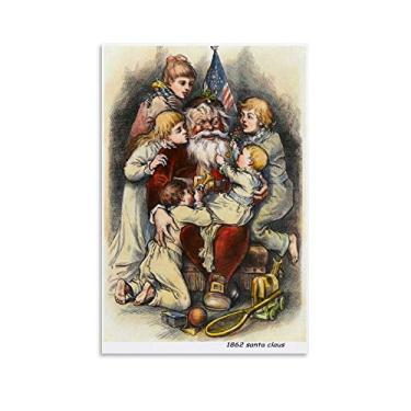 Imagem de Arte Maníacos Quadro Decorativo em Tela Canvas Lobisomem Rosto - 23x16,25cm