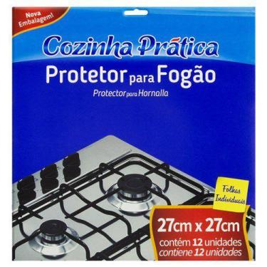 Imagem de Protetor para Fogão Cozinha Prática Embalagem 12Un