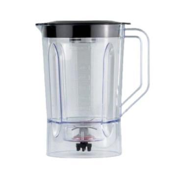 Imagem de Copo Liq. Mondial Turbo L850 / L900 Cristal Tampa Preta - MEBRASI