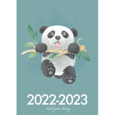 Imagem de A4 Academic Diary 2022-2023 Week To View | Cute Panda Hanging On: Mid Year Planner/August 2022 - July 2023 Personal Organiser for School, Home and ... Holiday Dates) Inspirational & Motivational