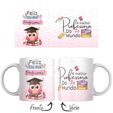 Imagem de Caneca de Porcelana Professora Professor Dia Dos Professores - Castelo