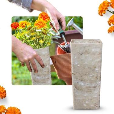 Imagem de Vaso Jarro Decorativo Clássico - Plástico - Para Flores Artificiais - 