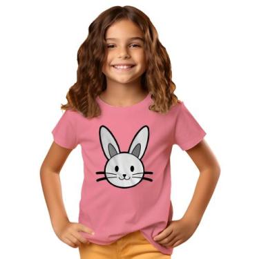 Imagem de Blusa camisa camiseta infantil Juvenil Menino Menina pascoa coelho est