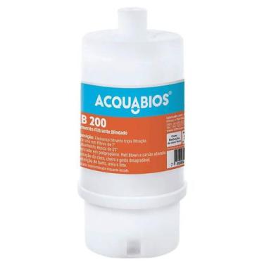 Imagem de Refil Blindado Acqua AB 200BR/TR POU Rosca 1/2' Filtros tamanho 7' Acq