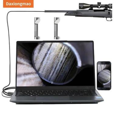 Imagem de Câmera Digital De Boroscópio De Rifle De 5 Mm Com Luz LED Para Limpeza
