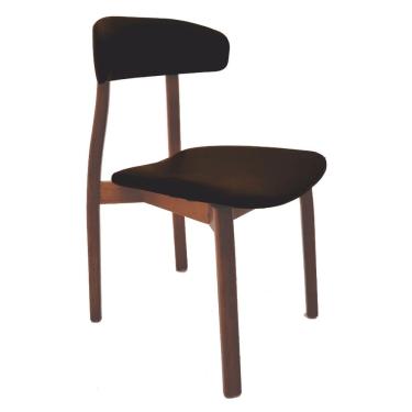 Imagem de Cadeira Tramontina Çairé Ritmo em Madeira Tauari com Estofado Café