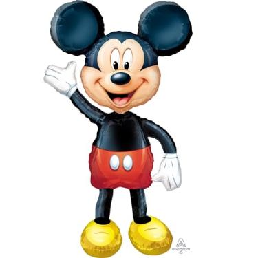 Imagem de Mickey Mouse Airwalker Balão de aniversário jumbo de 132 cm