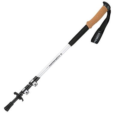 Imagem de Bastões De Trekking Bastões De Trekking De Fibra De Carbono Ao Ar Livre, Bengalas Ultraleves, Bastões De Carbono De Escalada, Bastões De Trekking Portáteis Duráveis, White