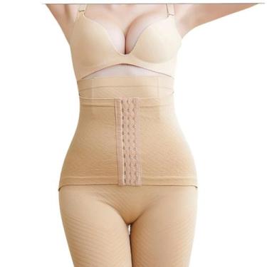 Imagem de Short Cinta Modeladora Fechamento Em Colchete Pós Parto Pós Cirúrgico 